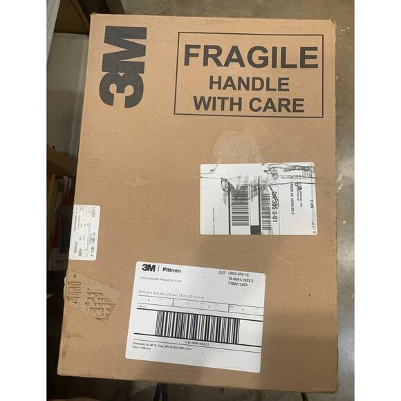 AC Furnace Air Filter 3M 14x20x1 MPR 1500 Healthy Living Ultra Allergen - Picture 2 of 2